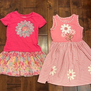 Lot of a summer dress and top